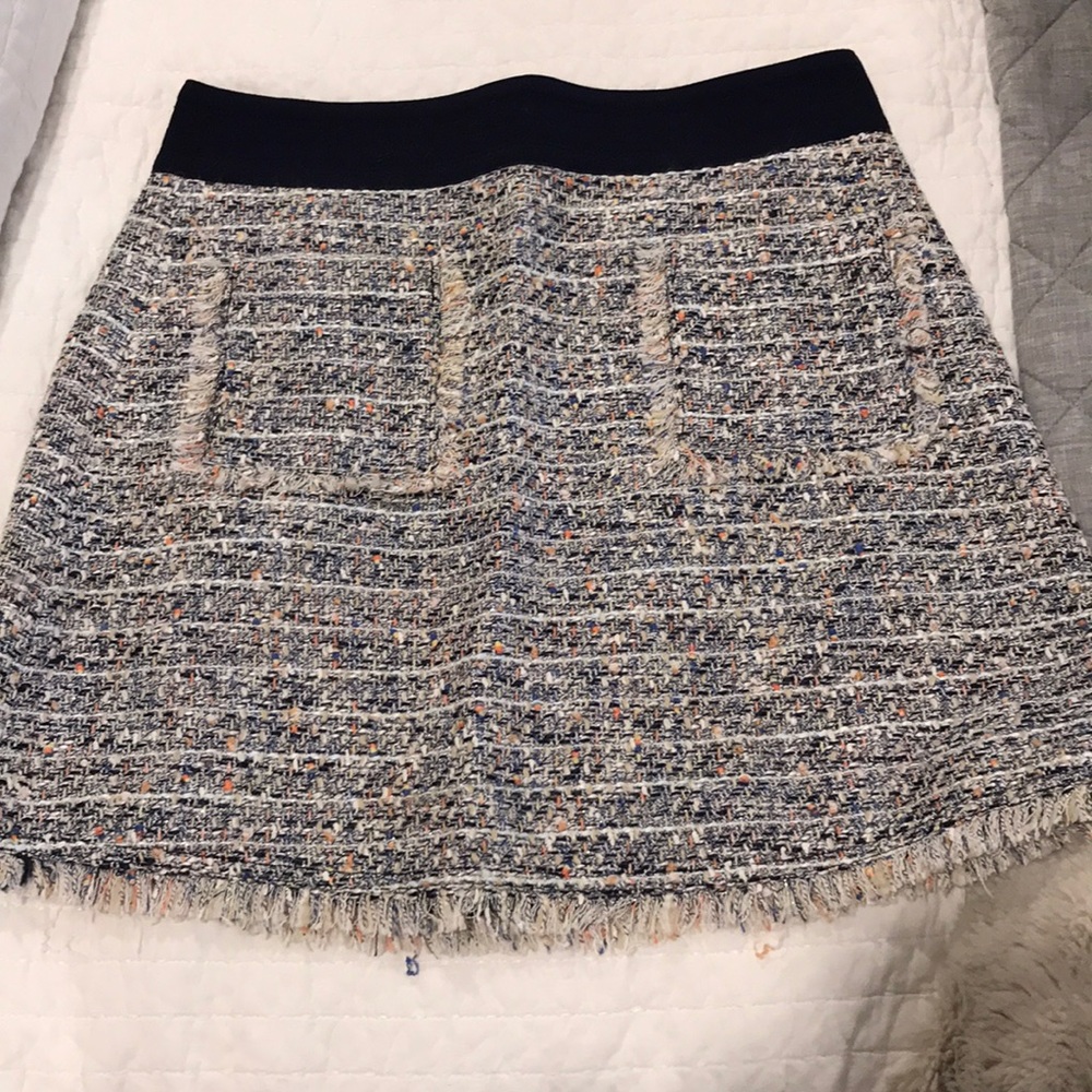 J crew tweed skirt